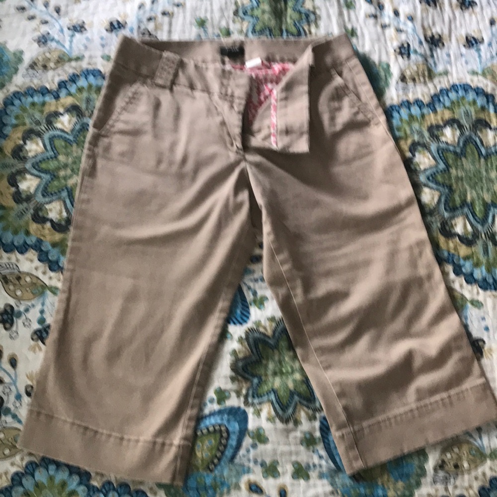 JCrew Favorite Fit capris